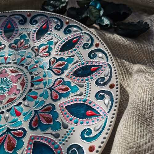 Decorative plate “Bright Oasis” - Image 3