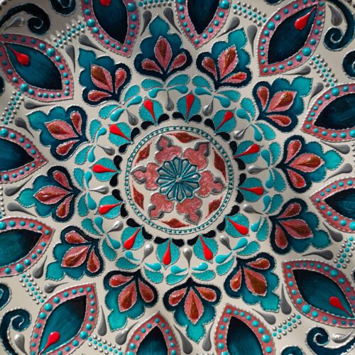 Decorative plate “Bright Oasis” - Image 5