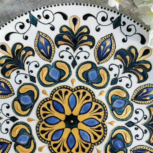 Celestial Flora 32cm Decorative Plate - Image 3