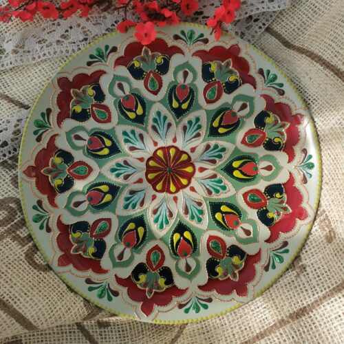Decorative plate “Flamboyant”