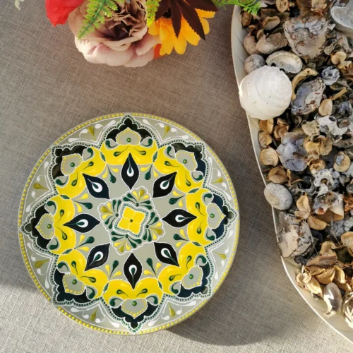 Decorative plate “Dusty Summer”