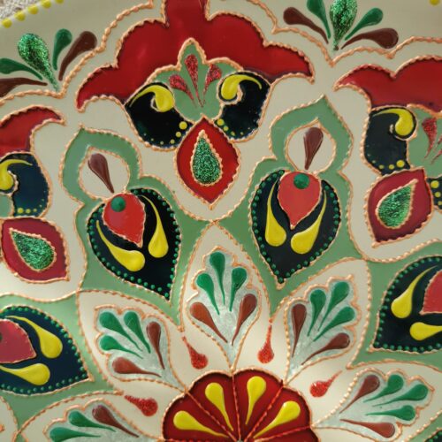 Decorative plate “Flamboyant” - Image 2