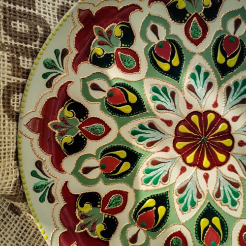 Decorative plate “Flamboyant” - Image 5