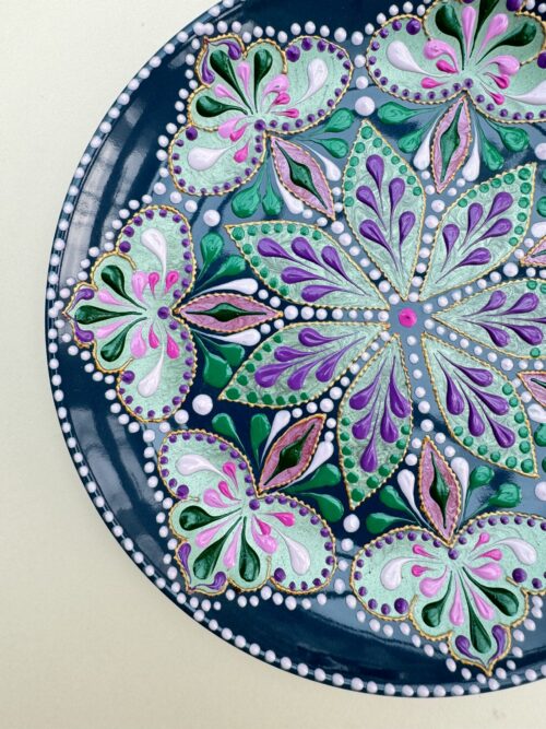 Decorative plate “Enchanted Garden” - Image 2