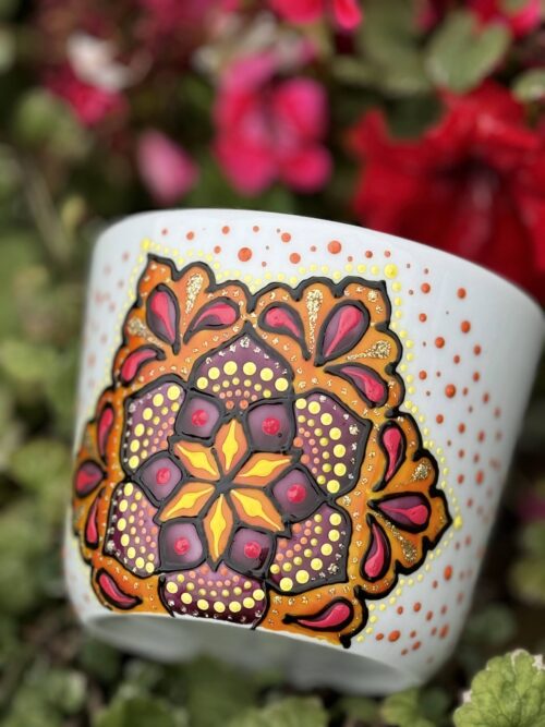 Mug "Golden Blossom"