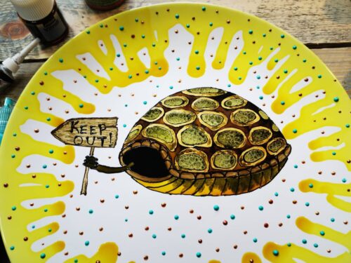 Decorative plate “Turtle” - Image 2